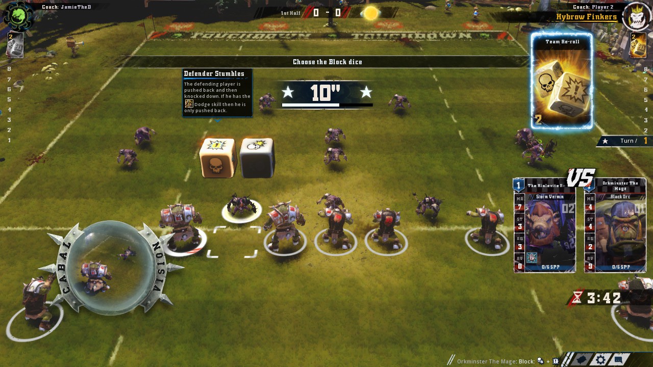 blood bowl 2 coach level