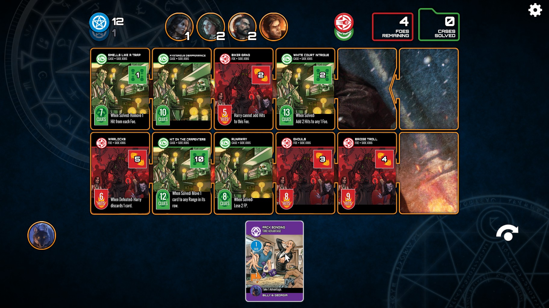 » The Dresden Files CoOperative Card Game (Review)